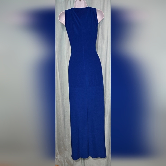 Ralph Lauren Royal Blue Evening Gown - Picture 2 of 6